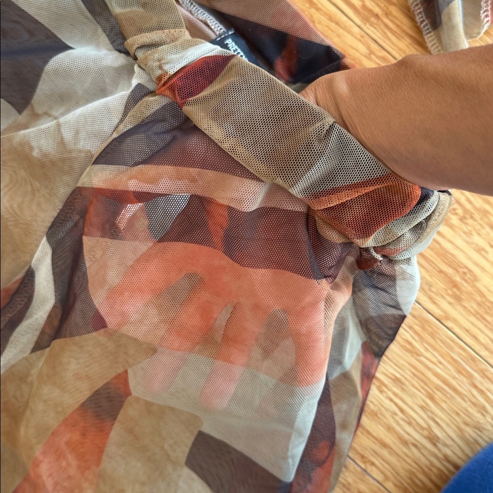 Prettylittlething Multicolor Transparent Mesh Set - image 3